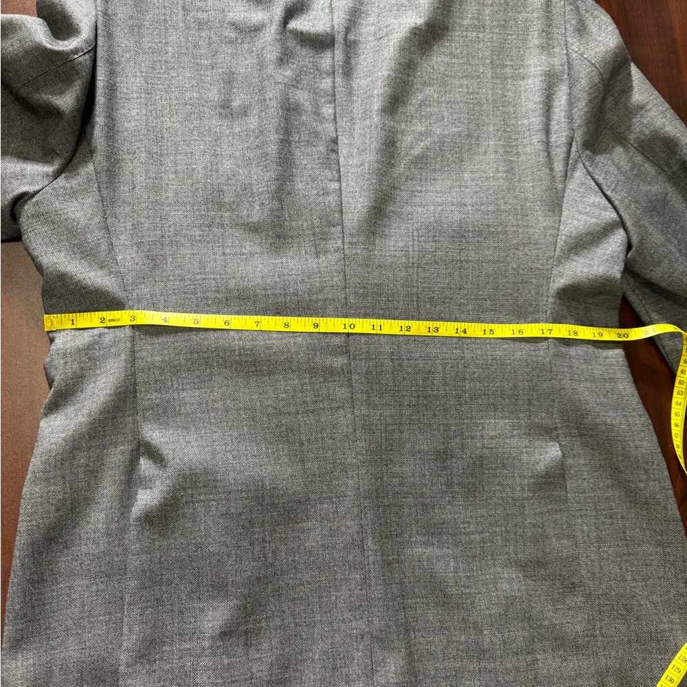 Suit Supply REDA Sienna Gray men’s suit size 46S. - Picture 10 of 16